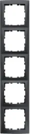 hager-berker-b-kwadrat-ramka-5-krotna-antracyt-mat-5310158996