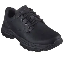 buty-meskie-skechers-relaxed-fit-czarne-204920-bbk-skorzane-42-niskie