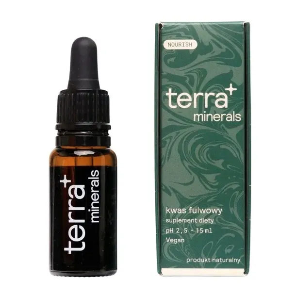 Terra+ Minerals Kwas Fulwowy MINERAŁY | AMINOKWASY | KWASY ORGANICZNE