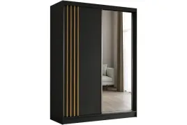 szafa-przesuwna-nela-lustro-czarna-artisan-lamele-160-cm