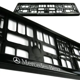 ramka-na-tablice-rejestracyjna-mercedes-zel-silikon-sylikon-premium-logo