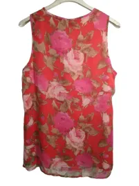 bluzka-damska-vero-moda-rozmiar-xs-czerwona-w-kwiaty