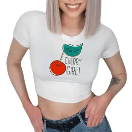 damski-crop-top-biala-krotka-koszulka-cherry-girl-ciekawe-wzory-rozmiar-m