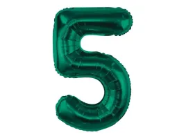 balon-foliowy-cyfra-5-butelkowa-zielen-85-cm-1-szt