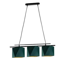 lampa-wiszaca-sufitowa-szara-zielen-zyrandol-regulowana-led-e27-abazur