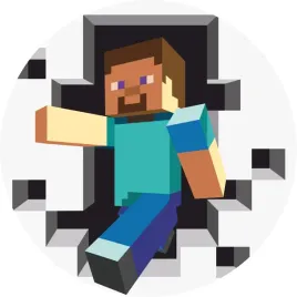 okragly-dywanik-winylowy-antyalergiczny-150cm-dla-dzieci-steve-minecraft