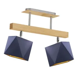 lampa-sufitowa-plafon-granatowa-zlota-drewniana-regulowana-led-e27-abazur