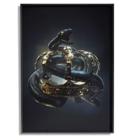 plakat-w-ramie-a3-30x40-wzor-black-gold-07