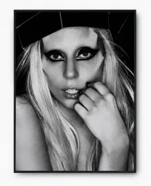 plakat-a3-30x40-w-ramie-imp-lady-gaga-02