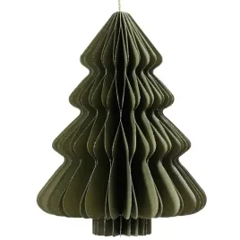 zawieszka-papierowa-w-ksztalcie-choinki-choinka-zielona-honeycomb-20cm