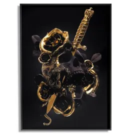 plakat-w-ramie-a3-30x40-wzor-black-gold-08