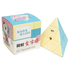 kostka-pastel-pyraminx-qiyi-dokladna-niestandardowe-ksztalty-kolory-3x3x3