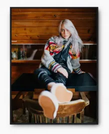 plakat-a3-30x40-w-ramie-imp-billie-eilish-03