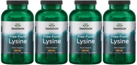4-sztuki-free-form-lysine-l-lizyna-500mg-300-kaps-swanson-hormony-odpornosc