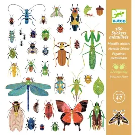 djeco-zestaw-naklejek-naklejki-metaliczne-mikrokosmos-owady-160-sztuk