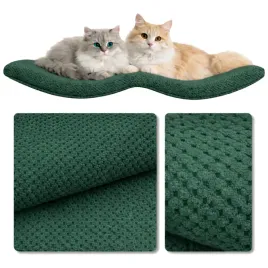 polka-scienna-dla-kota-wiszaca-podwojny-luk-100x32x4-dot-bottle-green