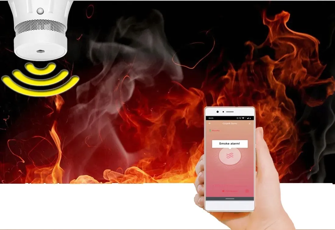 czujnik-detektor-sensor-dymu-wifi-tuya-smart-stan-nowy