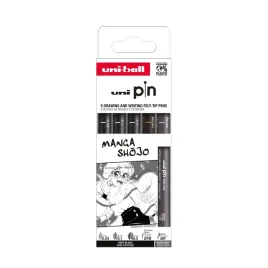 uni-pin-zestaw-cienkopis-kreslarski-5-szt-manga-shojo
