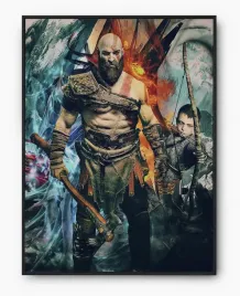 plakat-a5-13x18-w-ramie-imp-god-of-war-07