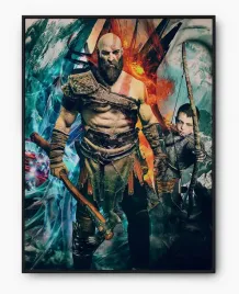 plakat-a3-30x40-w-ramie-imp-god-of-war-07