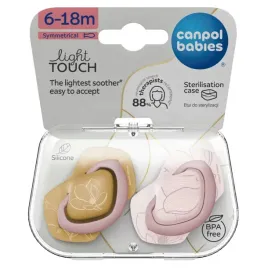 canpol-smoczek-uspokajajacy-symetryczny-silikonowy-6-18m