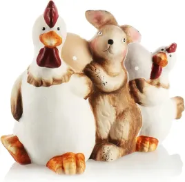 ceramiczna-figurka-swiateczna-wielkanoc-kura-kurczak-zajac-zajaczek-jajka