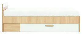 lozko-mlodziezowe-z-szuflada-90x200-pojedyncze-dab-bialy-polysk-kubo-kb10