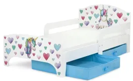lozko-leomark-smart-140x70-jednorozce-w-zestawie-z-materacem-szufladami