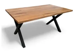 stol-metalowy-x-z-debowym-blatem-naturalnym-90x160-cm-nierozkladany