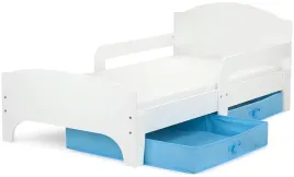 lozko-leomark-smart-140x70-dla-dzieci-z-materacem-szufladami-barierkami