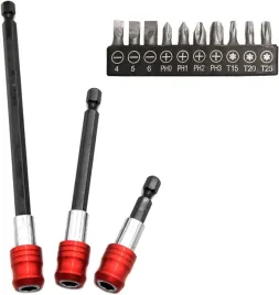 3x-przedluzka-do-bitow-wkrety-uchwyt-1-4-przedluzenie-wkretarki-10szt-bity