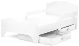 lozko-leomark-smart-140x70-dla-dzieci-z-materacem-szufladami-barierkami