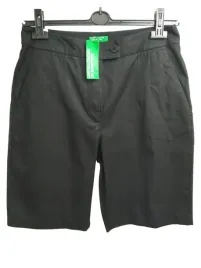 szorty-damskie-benetton-rozmiar-46-czarne