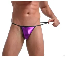 sexy-fioletowe-meskie-vinylowe-stringi-l