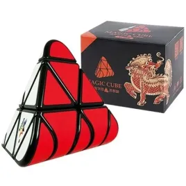 kostka-rubika-niestandardowa-pyraminx-biala-czerwona-pezent-swieta