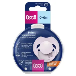 lovi-smoczek-uspokajajacy-dynamiczny-prime-0-6m-lilac-z-etui