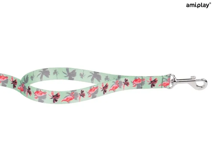amiplay-smycz-behappy-m-flamingo-kolor-wielokolorowy