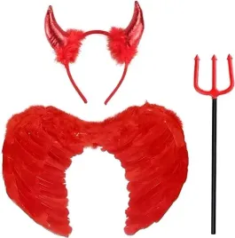 zestaw-czerwony-stroj-gadzety-diabel-halloween-rogi-skrzydla-trojzab