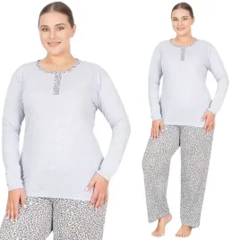 pizama-damska-morella-plus-size-dlugie-spodnie-100percent-bawelna