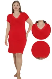 koszula-nocna-plus-size-morella-premium-na-krotki-rekaw