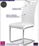 minimalistyczne-krzeslo-eldor-cappuccino-stan-nowy