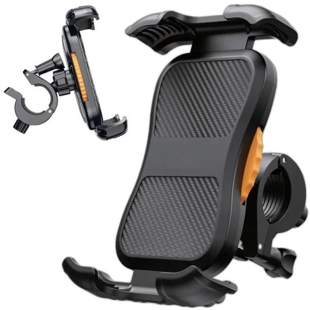 UCHWYT ROWEROWY NA TELEFON DO ROWERU MOTOCYKLA SKRĘCANY ANTY-WSTRZĄSOWY 360