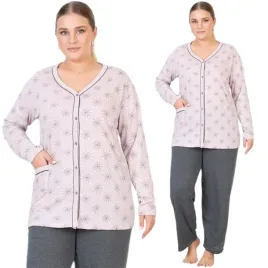 pizama-damska-morella-cala-rozpinana-dlugi-rekaw-dlugie-spodnie-plus-size