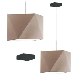 lampa-wiszaca-sufitowa-bezowa-zyrandol-regulowana-led-e27-abazur-nowoczesna