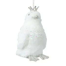 zawieszka-pingwin-w-koronie-stojacy-bialy-z-brokatem-na-choinke-17cm