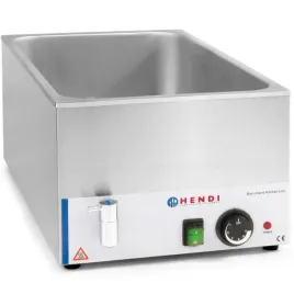 bemar-nastawny-elektryczny-wodny-do-gn1-1-150mm-z-kranikiem-hendi-238912