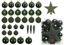 zestaw-ozdob-choinkowych-bombki-szpic-plastik-x33-butelkowa-zielen