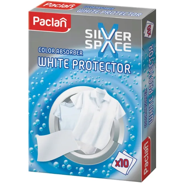 PACLAN Chusteczki do Prania Wyłapujące COLOR ABSORBER ochrona białego 10szt