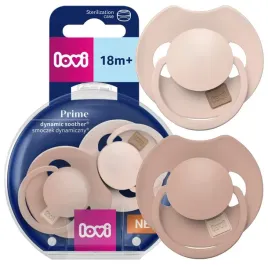 lovi-smoczek-uspokajajacy-dynamiczny-prime-18m-nude-blush-z-etui