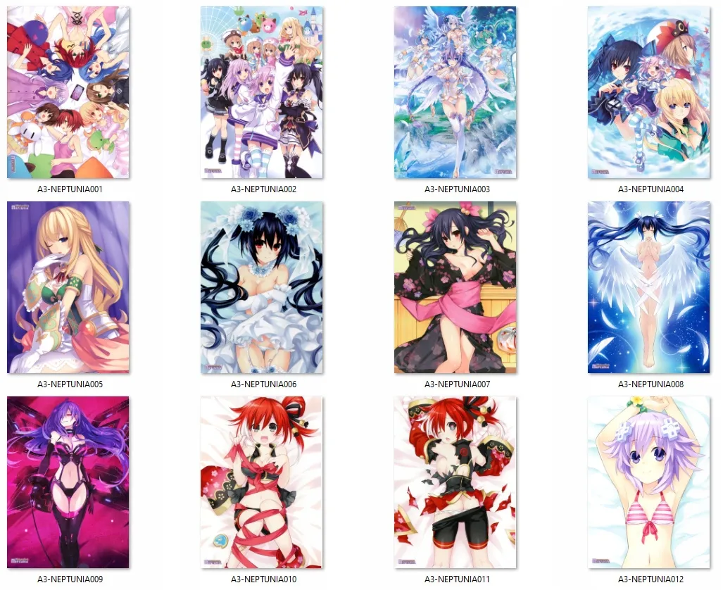 plakat-hyperdimension-neptunia-do-wyboru